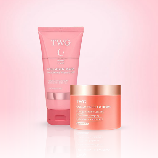 Duo Soin Visage Collagène : Masque  + Crème  Anti-Rides et Imperfections