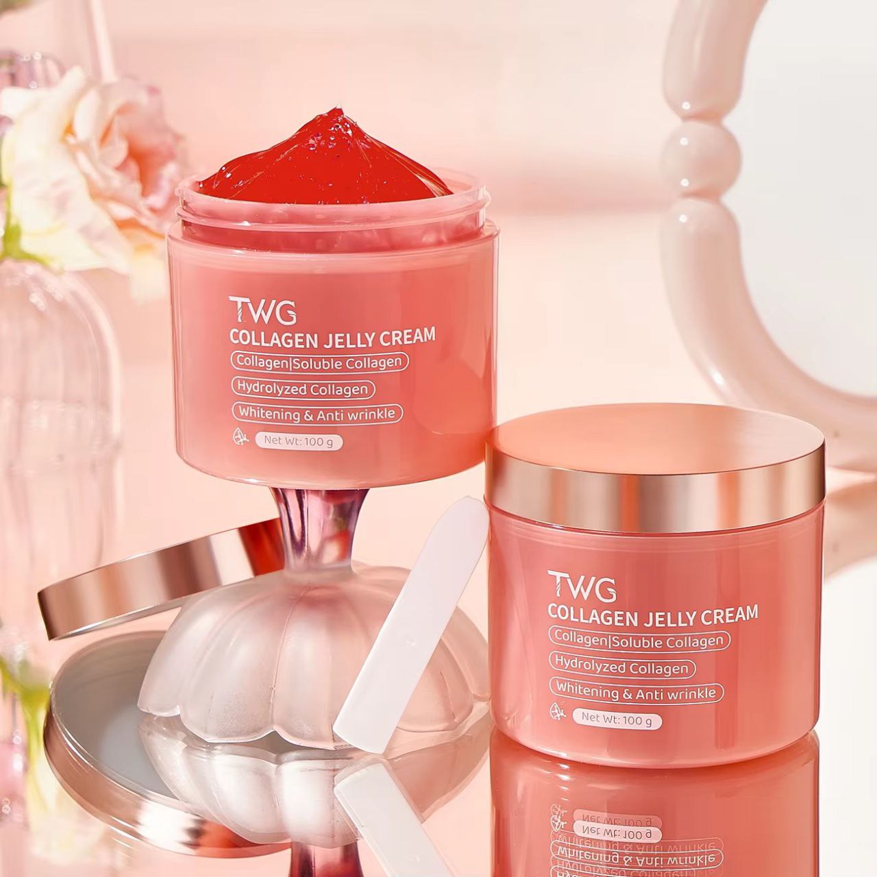 Duo Soin Visage Collagène : Masque  + Crème  Anti-Rides et Imperfections
